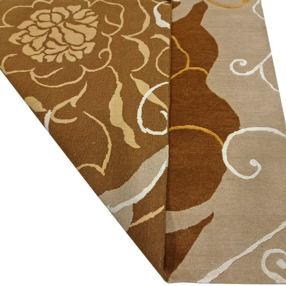 5'6' x 8'8' Rugs Anatolian Contemporary Rug Modern Rug Anatolian Rug Wool Rug - Picture 6 of 9